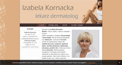 Desktop Screenshot of izabelakornacka.pl